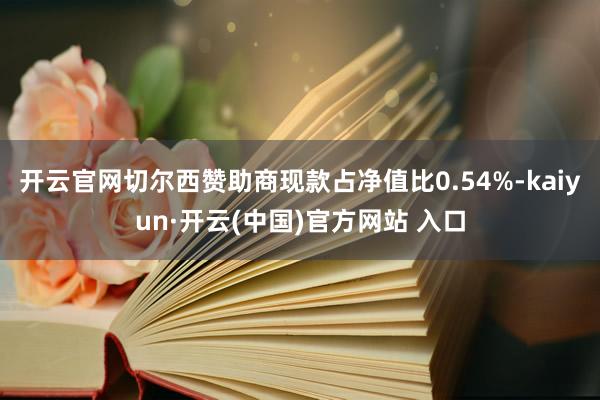 开云官网切尔西赞助商现款占净值比0.54%-kaiyun·开云(中国)官方网站 入口